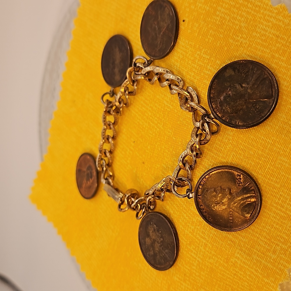 Vintage Penny Bracelet